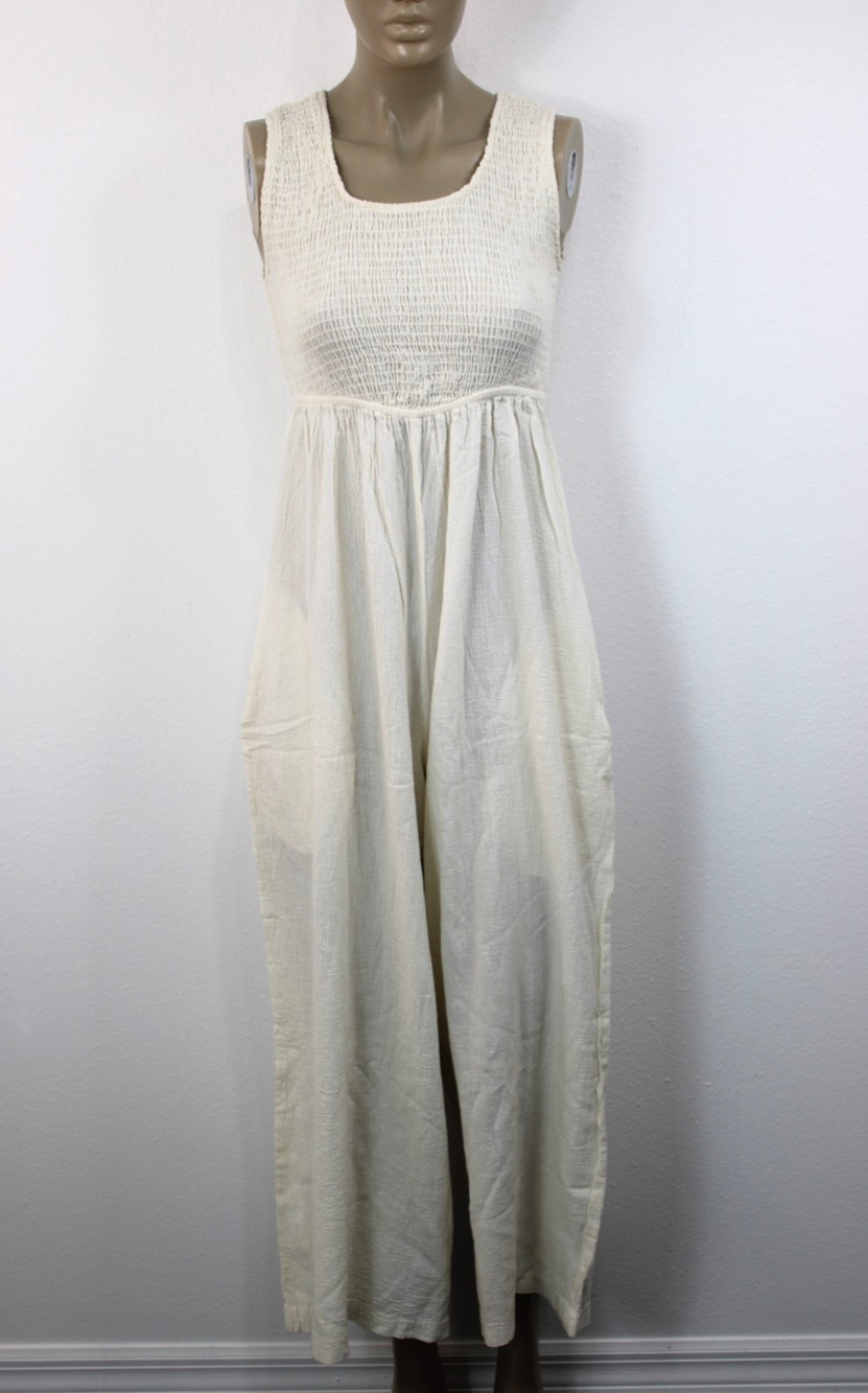 Frederick's Of Hollywood Vintage Jumpsuit Size M Wide Leg Boho USA Made